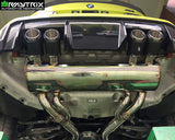 Armytrix Stainless Steel Valvetronic Catback Exhaust System Quad Carbon Tips BMW M3 G80 | M4 G82 2020+