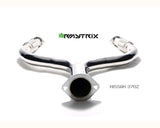 Armytrix Stainless Steel Valvetronic Catback Exhaust System Dual Matte Black Tips Nissan 370Z 2009-2020