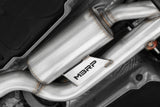 MBRP Volkswagen Golf R Armor Pro Active Cat-Back Exhaust with Carbon Fiber Exhaust tips 2015-2020