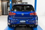 MBRP Volkswagen Golf R Armor Pro Active Cat-Back Exhaust with Carbon Fiber Exhaust tips 2015-2020