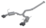 MBRP Subaru WRX/STI Armor Pro Street Version Quad Rear Exit Cat-Back Exhaust with Carbon Fiber Exhaust tips 2015-2021