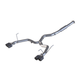 MBRP Subaru WRX/STI Armor Pro Race Version Quad Rear Exit Cat-Back Exhaust with Carbon Fiber Exhaust tips 2015-2021