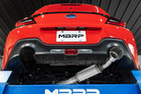 MBRP GR86/FRS/BRZ Armor Pro Single Exit Cat-Back Exhaust with Carbon Fiber Exhaust tip 2013-2022+