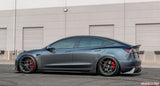 VR Aero Gloss Carbon Fiber Side Skirts Tesla Model 3 2018+