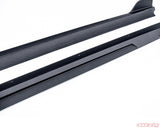 VR Aero Matte Carbon Fiber Side Skirts Tesla Model 3 2018+