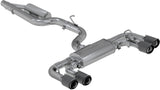MBRP Volkswagen Golf R Armor Pro Active Cat-Back Exhaust with Carbon Fiber Exhaust tips 2015-2020