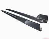 VR Aero Gloss Carbon Fiber Side Skirts Tesla Model 3 2018+