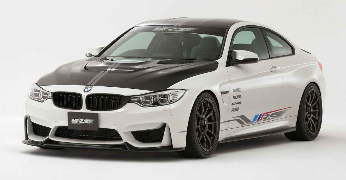 VRS Cooling Bonnet Hood System-2 with Louver Ducts for 2014-19 BMW
