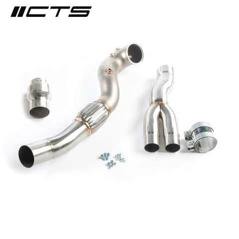 CTS TURBO 8V/8Y RS3 AND 8S TTRS 2.5T EVO 3.5″ SINGLE HIGH-FLOW CAT