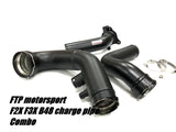 FTP F2X F3X B48 charge pipe combo V2 ( charge pipe+ intake pipe)