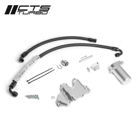 CTS Turbo MQB VW Golf/Alltrack/Sportwagen and MQB VW GTI/GLI Oil Catch Can Kit (MK7 and MK7.5)