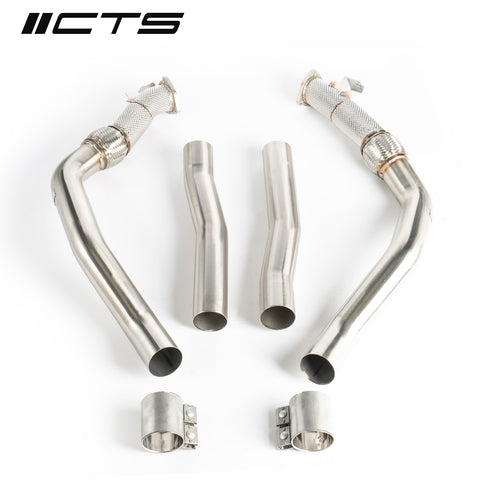 CTS TURBO C8 AUDI RS6/RS7 4.0T MID PIPES/RESONATOR DELETE