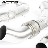 CTS Turbo Audi C7/C7.5 S6/S7/RS7 4.0T Cast Downpipe Race Set