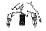 Armytrix Stainless Steel Valvetronic Catback System Quad Blue Tips for BRABUS Diffuser C43 AMG W205 2015-2021