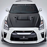 Varis Magnum Opus '18 Version Carbon Front Lip Spoiler for 2017-19 Nissan GT-R [R35] VANI-234