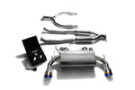 Armytrix Stainless Steel Valvetronic Catback Exhaust Dual Blue Coated Tips Nissan 370Z 2009-2020