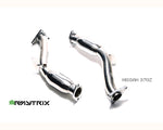 Armytrix Stainless Steel Valvetronic Catback Exhaust Dual Blue Coated Tips Nissan 370Z 2009-2020