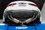 MBRP Audi S3 Armor Pro Cat-Back Exhaust with Carbon Fiber Exhaust tips 2015-2020