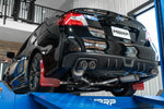 MBRP Subaru WRX/STI Armor Pro Street Version Quad Rear Exit Cat-Back Exhaust with Carbon Fiber Exhaust tips 2015-2021
