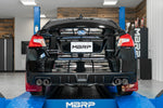 MBRP Subaru WRX/STI Armor Pro Street Version Quad Rear Exit Cat-Back Exhaust with Carbon Fiber Exhaust tips 2015-2021