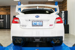 MBRP Subaru WRX/STI Armor Pro Quad Rear Exit Axle-Back Exhaust with Carbon Fiber Exhaust tips 2011-2021