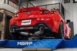 MBRP GR86/FRS/BRZ Armor Pro Dual Exit Cat-Back Exhaust with Burnt Exhaust tips 2013-2022+