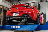 MBRP GR86/FRS/BRZ Armor Pro Dual Exit Cat-Back Exhaust with Burnt Exhaust tips 2013-2022+