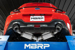 MBRP GR86/FRS/BRZ Armor Pro Dual Exit Cat-Back Exhaust with Burnt Exhaust tips 2013-2022+