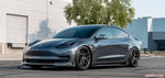 VR Aero Gloss Carbon Fiber Front Lip Spoiler Tesla Model 3 2018+