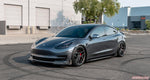 VR Aero Gloss Carbon Fiber Front Lip Spoiler Tesla Model 3 2018+