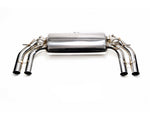 Armytrix Stainless Steel Valvetronic Catback Exhaust System Quad Carbon Tips Volkswagen Golf R MK7.5 2016-2019