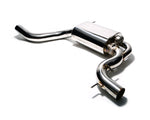 Armytrix Stainless Steel Valvetronic Catback Exhaust System Dual Chrome Silver Tips Volkswagen Golf | GTI MK6 2010-2014