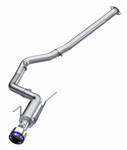 MBRP Subaru WRX/STI Armor Pro Single Exit Cat-Back Exhaust with Burnt Exhaust tip 2011-2021