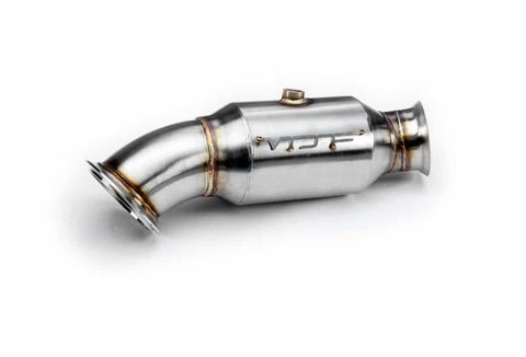 VRSF Race & High Flow Catted Downpipe for 2015 – 2018 BMW X4 M40i & M40iX N55 F26 (High Flow Catted Downpipe Brushed Finish)