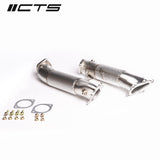 CTS Turbo Nissan R35 GTR Cast Stainless Steel 3.5" Downpipes