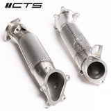 CTS Turbo Nissan R35 GTR Cast Stainless Steel 3.5" Downpipes