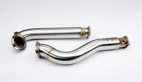 VRSF 3″ Stainless Steel Race Downpipes 2008 – 2010 BMW 535i & 535xi E60 N54 (RWD Brushed Finish)