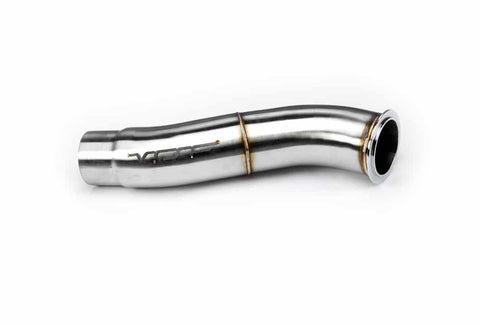 VRSF Race & High Flow Catted Downpipe for N55 11-18 BMW X3 35i & X4 35i F25/F26 (Catless Race Downpipe Brushed Finish)