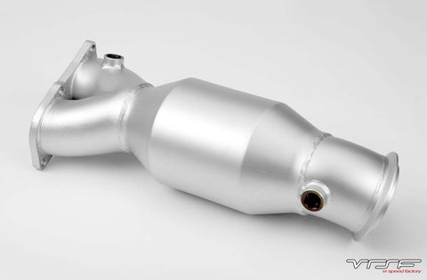 VRSF 3.5″ Ceramic Coated Downpipe N55 10-13 BMW 135i/335i/X1 (Catless Race Downpipe)