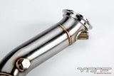 VRSF 3″ Cast Race Downpipes 15-19 BMW M3, M4 & M2 Competition S55 F80 F82 F87 (Cerakote High Temp Coating)